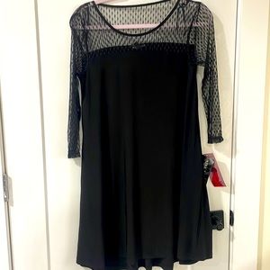 Black Nina Leonard Dress